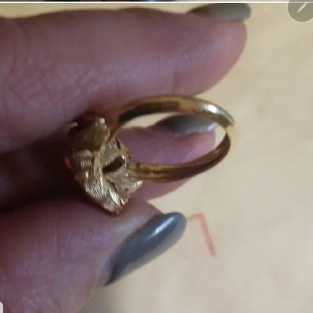 Vintage‎ Avon foiled opal.ring 6/6.5